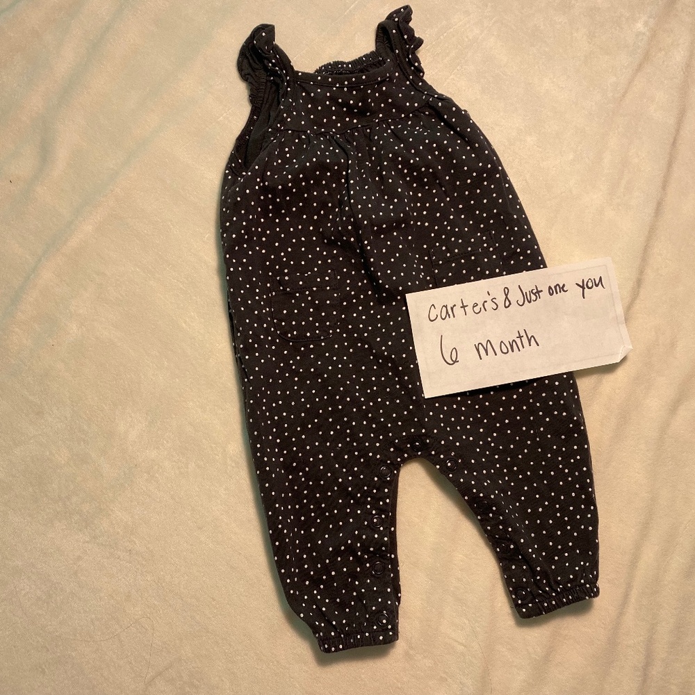 lot of baby clothes 6 month onesies sleepers footies dresses and jumper